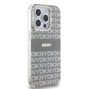 Kryt DKNY IML Mono & Stripe pro iPhone 15 Pro Max - béžová