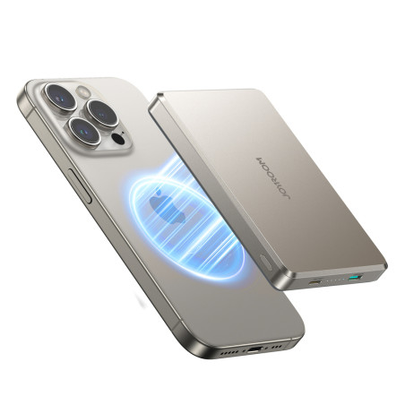Joyroom JR-PBM08 Pro Powerbank 22.5W 10000mAh with Wireless Charging 2x USB-C - Titanium
