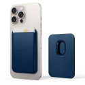 Magnetická peněženka Tech-Protect MagWallet MagSafe – univerzální držák karet – navy blue