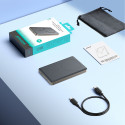 Powerbanka Joyroom JR-PBM08 Pro 22,5W 10000mAh s bezdrátovým nabíjením 2x USB-C - titanová