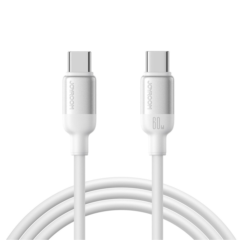 Joyroom S-A62 Lively Series 60W USB-C - USB-C Cable 1.2m - White