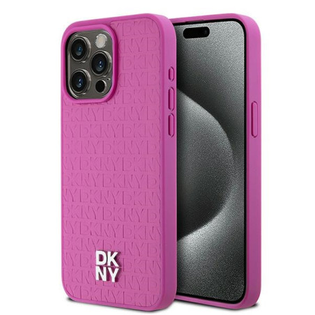 Kryt DKNY MagSafe pro iPhone 15 Pro Max - růžová