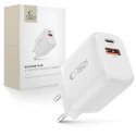 Nabíječka do sítě Tech-Protect NCA65W-GAN 2 porty PD 65W / QC3.0 2 - bílá