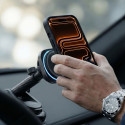 Uchwyt samochodowy Tech-Protect V20 MagSafe na szybę / kratkę nawiewu / deskę rozdzielczą 25W QI2.2 - czarny