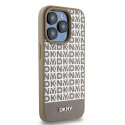 Kryt DKNY MagSafe pro iPhone 15 Pro Max - hnědý