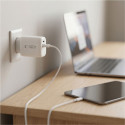 Nabíječka do sítě Tech-Protect NCA65W-GAN 2 porty PD 65W / QC3.0 2 - bílá