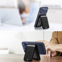 Magnetická peněženka Tech-Protect MagWallet Stand MagSafe – univerzální držák karet – carbon