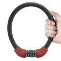 Rockbros RKS570-RD ​​bike lock – steel cable, code