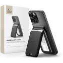 Magnetická peněženka Tech-Protect MagWallet Stand MagSafe – univerzální držák karet – černá