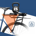 Rockbros RBHJ-1 Black Diamond Bike Rack with Mudguard and Quick Mount for 26-29" Mountain Bikes - Black
