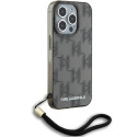 Pouzdro Karl Lagerfeld IML Mono pro iPhone 15 Pro – černé