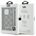 Pouzdro Karl Lagerfeld IML Mono pro iPhone 15 Pro – černé