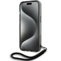 Pouzdro Karl Lagerfeld IML Mono KL Pattern & Cord iPhone 15/14/13 - č