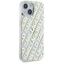 Kryt Karl Lagerfeld IML Fullover Logo pro iPhone 15/14/13 – zlatý