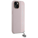 Kryt Karl Lagerfeld SAFFIANO pro iPhone 15/14/13 - pink