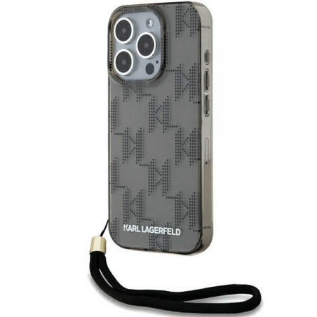 Pouzdro Karl Lagerfeld IML pro iPhone 15 Pro Max - černé