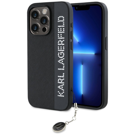 Karl Lagerfeld Pouzdro SAFFIANO pro iPhone 15 Pro Max černé