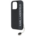 Karl Lagerfeld Pouzdro SAFFIANO pro iPhone 15 Pro Max černé