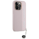 Karl Lagerfeld SAFFIANO Rhinestones & Charm pro iPhone 15 Pro Max - pi