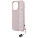 Karl Lagerfeld SAFFIANO Rhinestones & Charm pro iPhone 15 Pro Max - pi