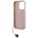 Karl Lagerfeld SAFFIANO Rhinestones & Charm pro iPhone 15 Pro Max - pi