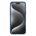 Magnetické pouzdro Nillkin Super Frosted Shield Pro pro iPhone 16 Pro - modré