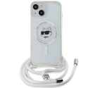 Kryt Karl Lagerfeld IML Choupette pro iPhone 14/13/15 - transparent