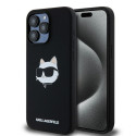 Kryt Karl Lagerfeld CHOUPETTE MagSafe pro iPhone 15 Pro – černé