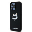 Kryt Karl Lagerfeld CHOUPETTE MagSafe pro iPhone 15 Pro – černé