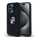 Kryt Karl Lagerfeld Karl&Choupette MagSafe iPhone 15 Pro - black