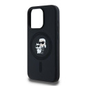 Kryt Karl Lagerfeld Karl&Choupette MagSafe iPhone 15 Pro - black