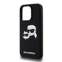 Kryt Karl Lagerfeld SILICONE KARL&CHOUPETTE pro iPhone 15 Pro