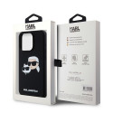 Kryt Karl Lagerfeld SILICONE KARL&CHOUPETTE pro iPhone 15 Pro
