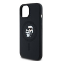 Kryt Karl Lagerfeld SILICONE Karl&Choupette iPhone 15 Plus