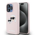 Kryt Karl Lagerfeld SILICONE KARL&CHOUPETTE iPhone 15 Pro Max