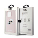 Kryt Karl Lagerfeld SILICONE KARL&CHOUPETTE iPhone 15 Pro Max