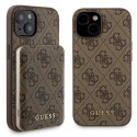 Sada Guess 4G Metal Logo pro iPhone 15 - hnědá