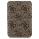 Sada Guess 4G Metal Logo pro iPhone 15 - hnědá