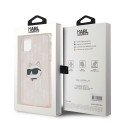 Kryt Karl Lagerfeld IML Choupette pro iPhone 11/XR - růžová