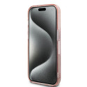 Kryt Karl Lagerfeld IML Choupette pro iPhone 13 Pro / 13 - růžový