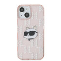 Kryt Karl Lagerfeld CHOUPETTE pro iPhone 14/15/13 – růžový