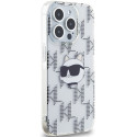 Kryt Karl Lagerfeld CHOUPETTE pro iPhone 15 Pro Max - transparent