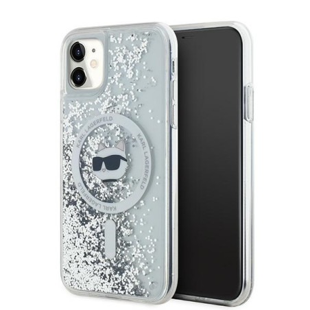 Kryt Karl Lagerfeld CHOUPETTE HEAD MagSafe pro iPhone 11 / XR - transp