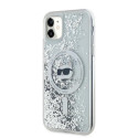 Kryt Karl Lagerfeld CHOUPETTE HEAD MagSafe pro iPhone 11 / XR - transp