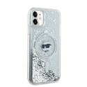 Kryt Karl Lagerfeld CHOUPETTE HEAD MagSafe pro iPhone 11 / XR - transp