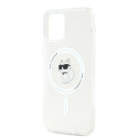Kryt Karl Lagerfeld IML Choupette pro iPhone 12/12 Pro - transparent
