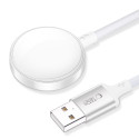 Magnetický nabíjecí kabel Tech-Protect MC02 UltraBoost pro Apple Watch (100 cm) – bílý