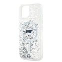 Kryt Karl Lagerfeld LIQUID GLITTER CHOUPETTE Head iPhone 13