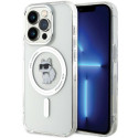 Kryt Karl Lagerfeld CHOUPETTE MagSafe pro iPhone 14 Pro – transparen