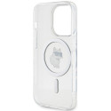 Kryt Karl Lagerfeld CHOUPETTE MagSafe pro iPhone 14 Pro – transparen